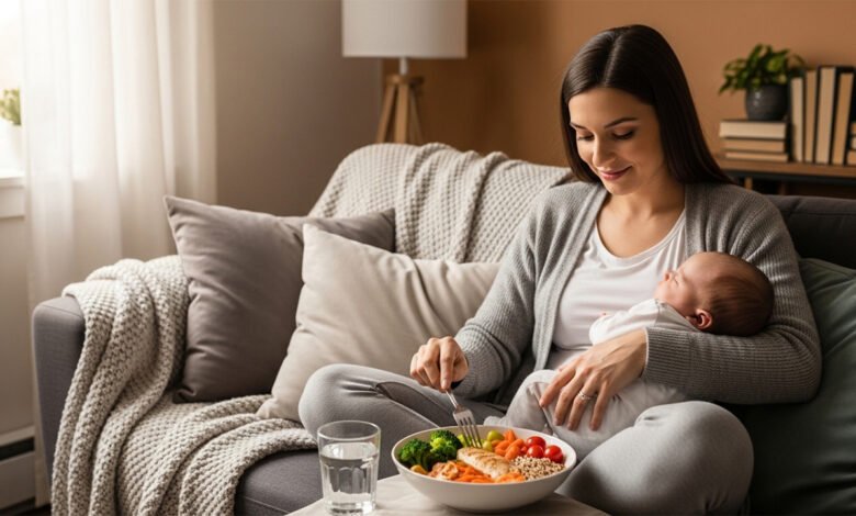 كيف تتبع نظام غذائي صحي للأمهات الجدد فترة ما بعد الولادة؟