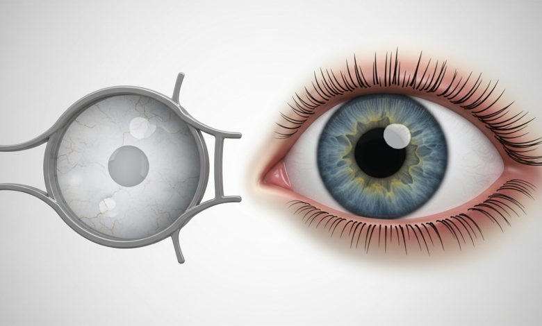 المياه البيضاء و الأعراض التي يشعر بها المريض