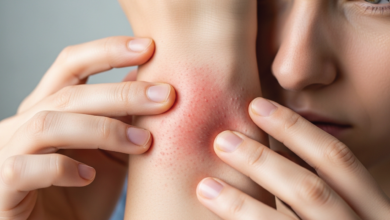 الطفح الجلدي التحسسي