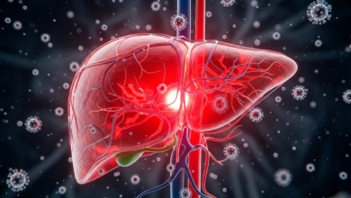 الدهون على الكبد