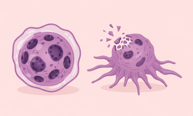 الفرق بين الورم الحميد والخبيث